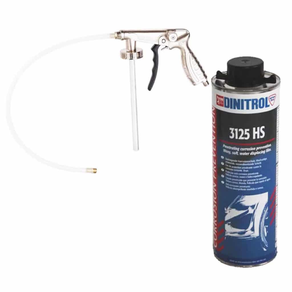 Dinitrol 3125 HS 1 litre and Shutz Spray Gun