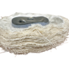 White Stitched Polishing Mop - 3"