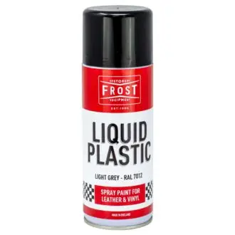 Liquid Plastic Paint Soft Leather/Vinyl Coat - DARK GREY (400ml Aerosol)