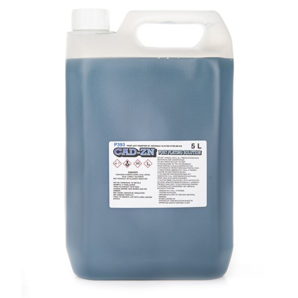 Zinc Post Plating Solution for Cadmium Zinc Plating (5 Litres)