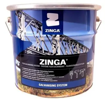 Zinga Cold Galvanising System - Anti Rust / Corrosion Zinc Coating (5kg)