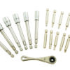 Alldrive Metric / AF Socket and Ratchet Set 19pc