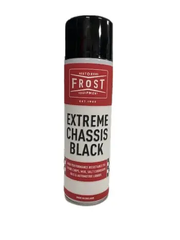 Extreme Chassis Black Paint Aerosol - GLOSS Finish (500ml)