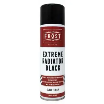 Frost Extreme Radiator Black Paint Aerosol - Gloss Finish (500ml)
