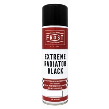 Extreme Radiator Black Paint Aerosol - Semi Gloss Finish (500ml)