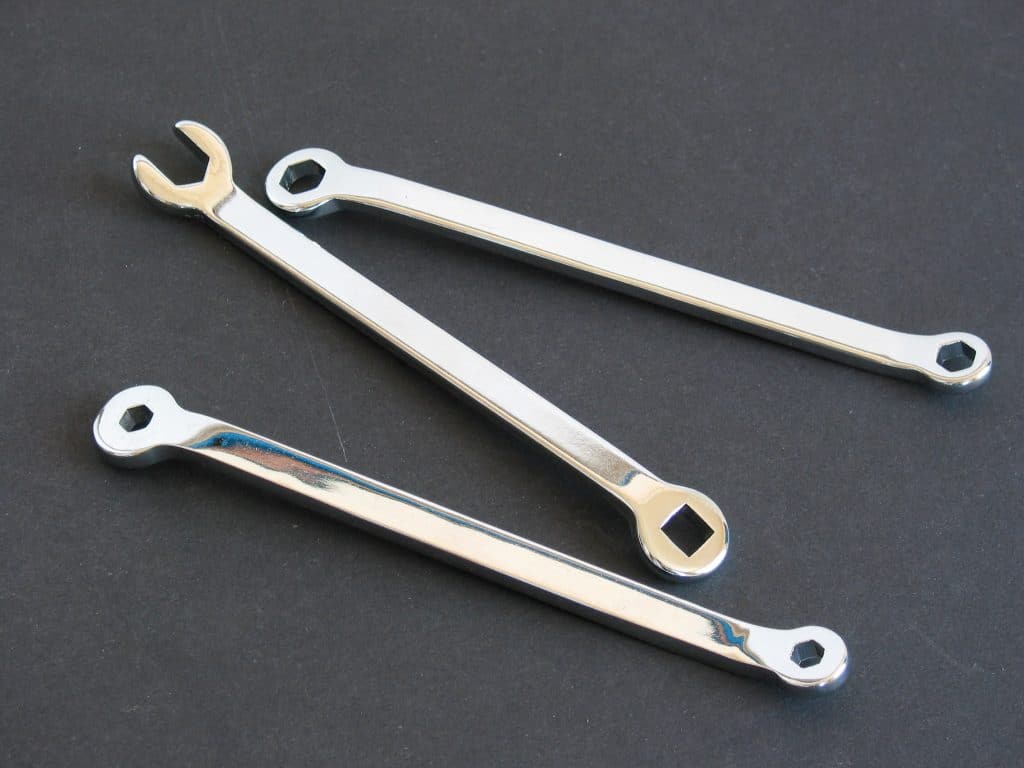 Brake Adjusting Service Spanner Set (Set of 6)