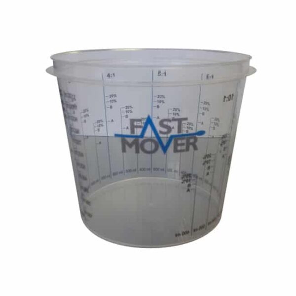 Plastic Paint Mixing Cups 750ml
