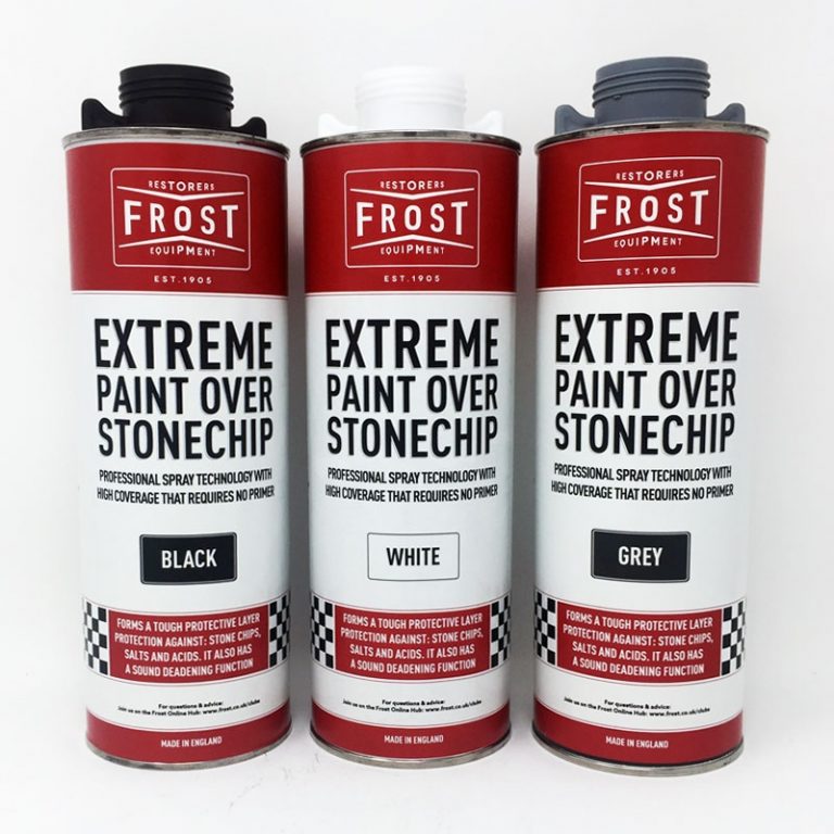 Extreme Paint over Stone Chip White 1Ltr