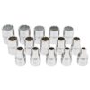 USAG 15 Piece Metric Bihexagonal Socket - Set 3/8" Drive