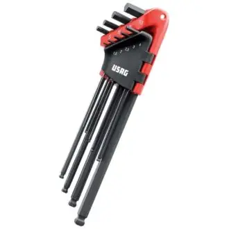 USAG Angled Metric Long Hex / Allen Keys - Set of 9