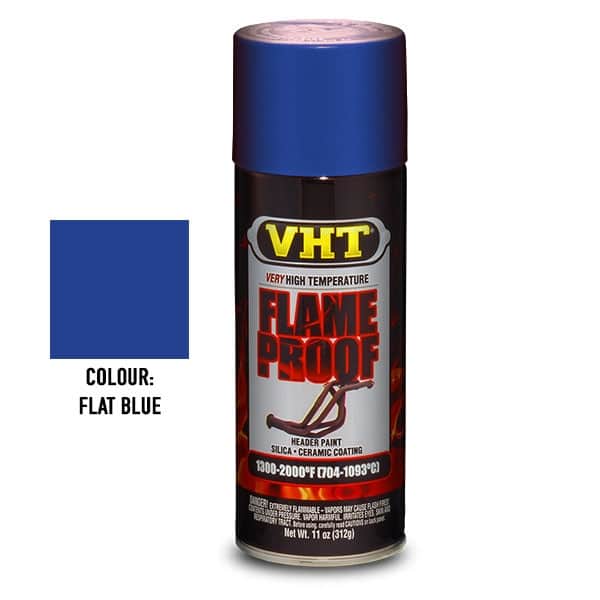 VHT FlameProof Very High Temperature Paint Flat Blue312g)