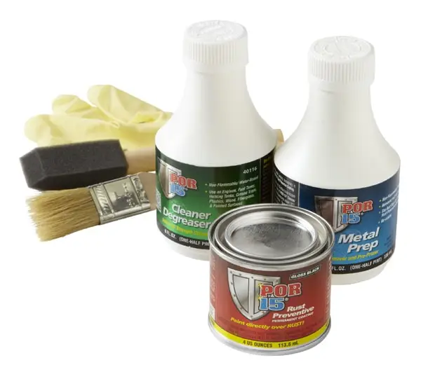 POR15 BLACK Super Starter Kit (6 piece)