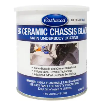 Eastwood 2K Ceramic Chassis Black Satin Underbody Coating