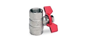 Half in Ball Valve for Dual Blaster