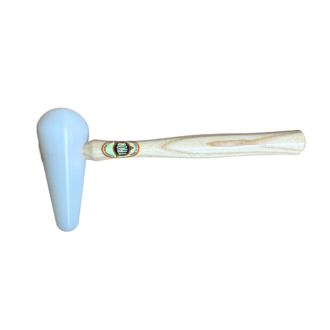 Marteau Thor 8126 Super Plastique - Tête Polyéthylène Haute Densité - Manche En Bois - Poids 950g - Pour Travaux Lourds