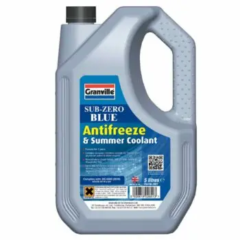 Granville Sub Zero Blue Car Antifreeze Summer Coolant Concentrate Long Life 5l