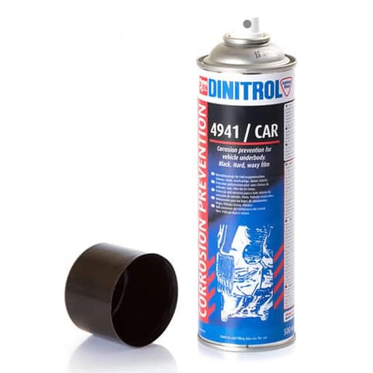 Dinitrol 4941 Black Underbody Coating Rust Preventive Fluid Aerosol (500ml) S317