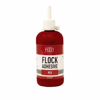 Red Extra Flock Adhesive (250ml)
