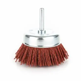 Coarse Abrasive Cup Wheel - Nylon Brush (75mm)