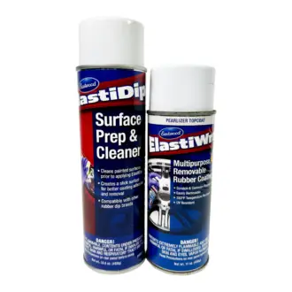ElastiWrap PEARLIZER Rubber Coating Dip Aerosol (& Surface Prep and Panel Cleaner)