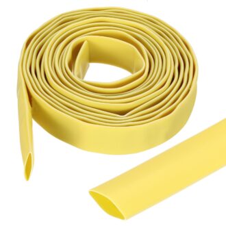Yellow 6mm Heat Shrink Tube (5 Metres)