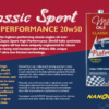 Millers Oils Pistoneeze Classic Sport HIGH PERFORMANCE 20w50 (5L) Engine Oil-14628