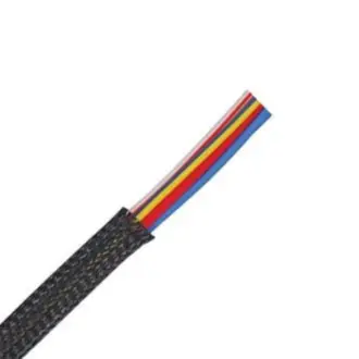 Black Expandable Braid Sleeving (9.5mm x 10m)