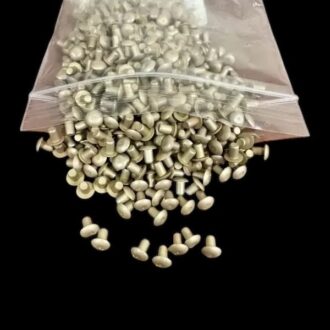 Gold Anodised Aluminium Rivets (1/8in dia x 3/16in long) - 470 Style