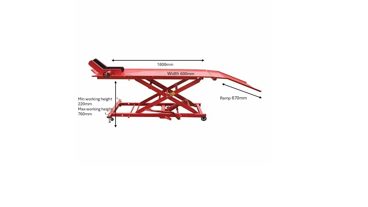 Motorcycle Lift (1000lbs / 450kg) - Image 2
