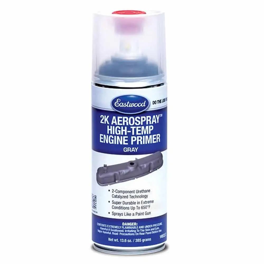 2K Aerospray High Temp Engine Primer Gray