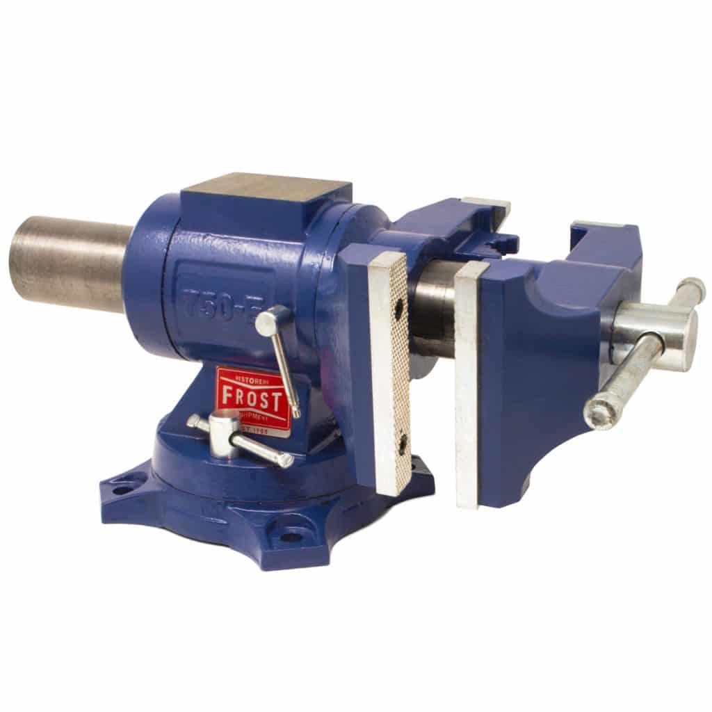 FROST Heavy Duty Multi 5" Jaw Rotating Combination Pipe & Bench Vise