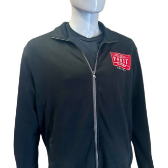 FROST Classic 1905 Black Jacket with 6 x Embroidered Logos