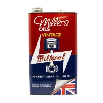 VINTAGE GREEN GEAR OIL