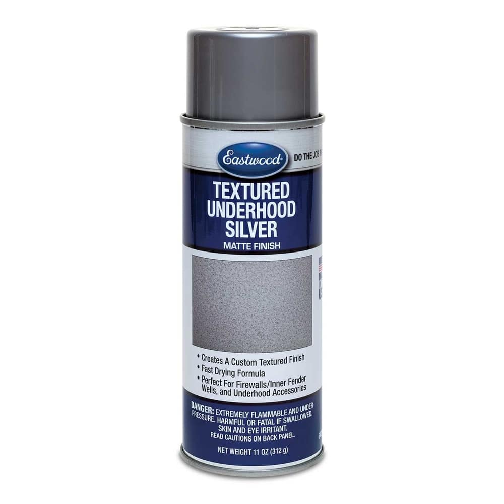 Eastwood Textured Underhood Silver Aerosol 312g Frost Auto