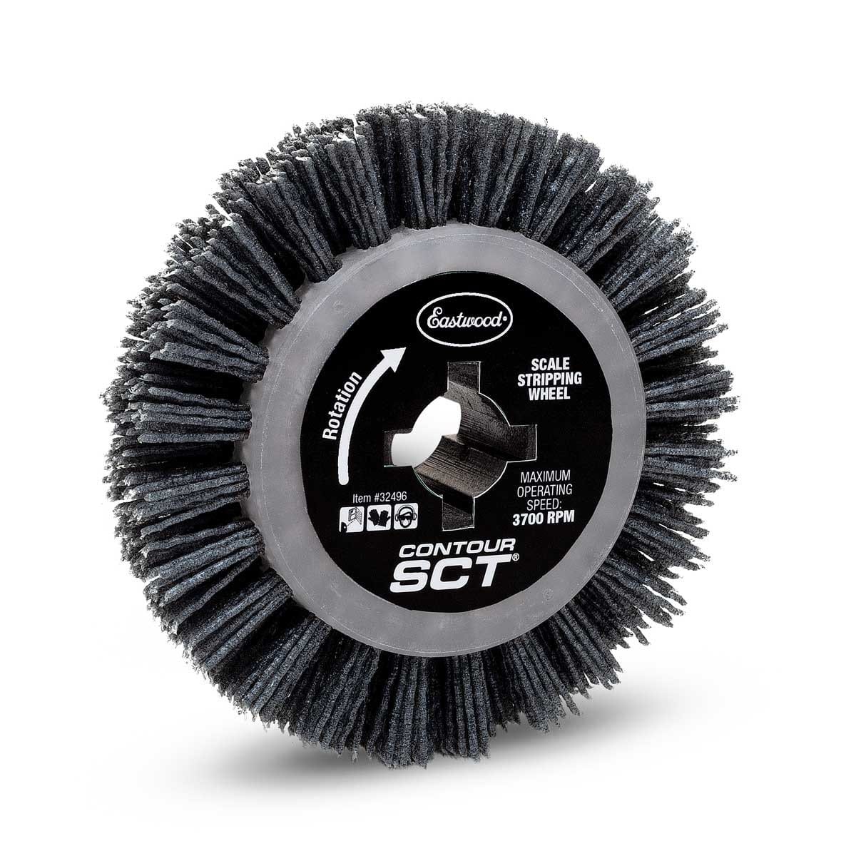 Eastwood Contour SCT® Narrow Scale Stripping Wheel Frost Auto