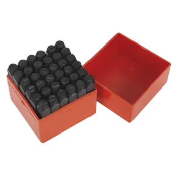 Letter & Number Punch Set 36pc 10mm - Image 2