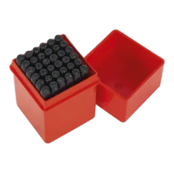 Letter & Number Punch Set 36pc 4mm - Image 2