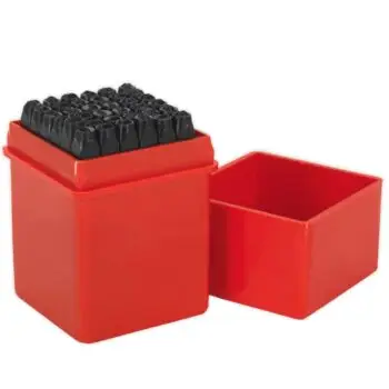 Letter & Number Punch Set 36pc 4mm