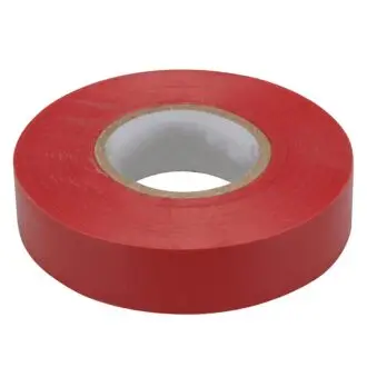 PVC Insulation Red Tape 19mm x 20m Long - SINGLE