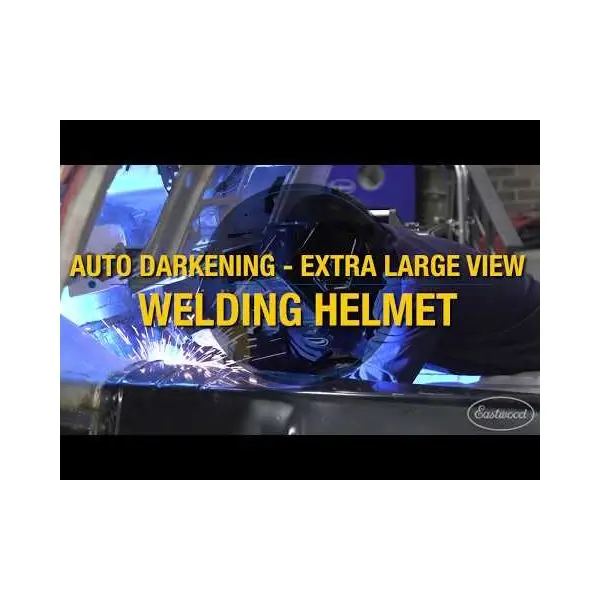 Auto-darkening welding helmet video thumbnail xl