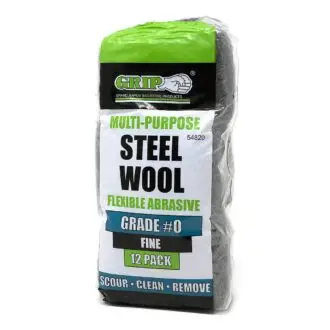 STEEL WOOL – Grade #0 Fine Abrasive -12 Pack
