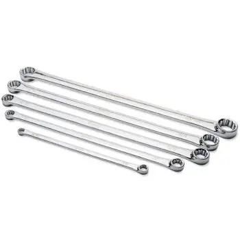 5pc Extra Long Double Box End SAE