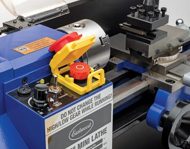 Eastwood Benchtop Mini Metal Lathe 7" x 12" Frost Auto Restoration