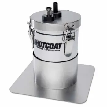 Elite Hotcoat 2Lb Powder Hopper and Stand