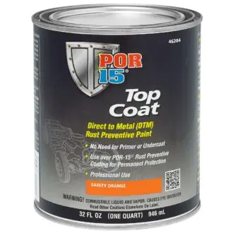 Top Coat Safety Orange (946ml)