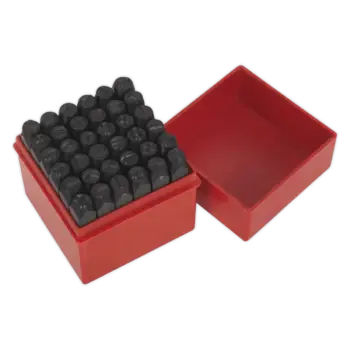 Letter & Number Punch Set 36pc 8mm - Image 2