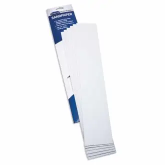 CONTOUR® 2.75" x 16.5" PSA 80 Grit Sandpaper (6 Pack)