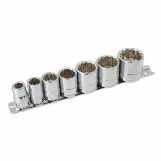 WHITWORTH - Socket Set 3/8"D (7pc)