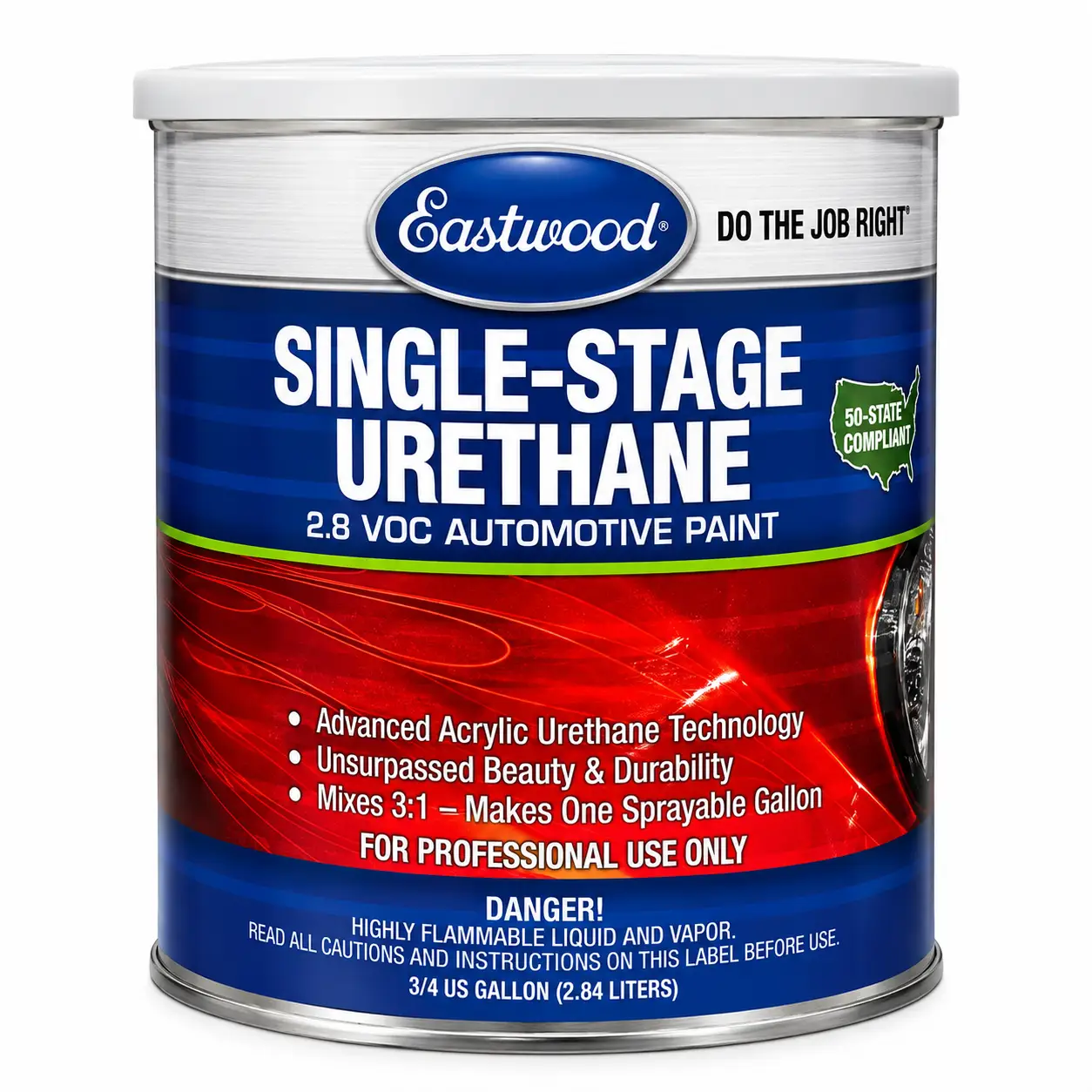 GM Hugger Orange Carousel Red Urethane Paint 1969–72 Single Stage Automotive