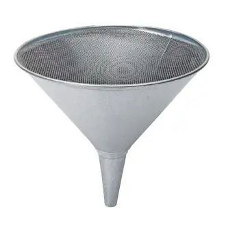 Abrasive Media Funnel Strainer